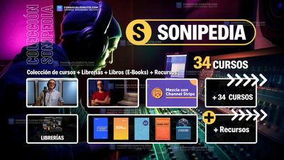 SONIPEDIA: Colección de cursos + Librerías + Libros (E-Books) + Recursos (34 GB)